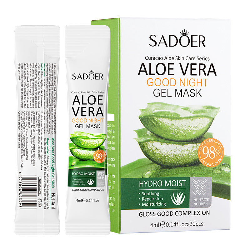 Aloe Vera Sleeping Facial Masks Moisturizing Anti Wrinkles Hydrating Anti Aging No Wash Face Mask F 4