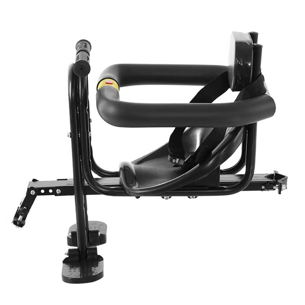 Ultimate FrontMounted Child Bike Seat  Secure Bicycle Child Safety Seat With Foot Pedals 2