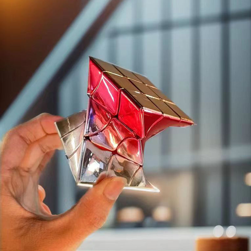 Magic Speed Cube Colorful Puzzle Toy for Kids, Brain Teaser, Intelligence Development, Fun Educational Gift