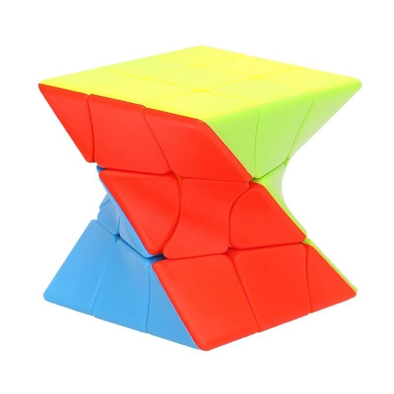 Magic Speed Cube Colorful Puzzle Toy for Kids, Brain Teaser, Intelligence Development, Fun Educational Gift