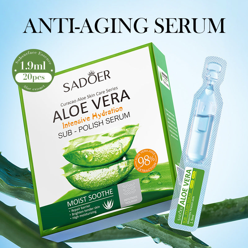 Aloe Vera Anti Aging, Face Serum Moisturizing, Brightening Firming, Hydrating Facial, Essence Beauty, Face Skin Care