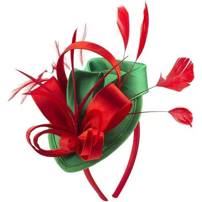 Feather Vine Cocktail Fascinator Hat for Special Occasions