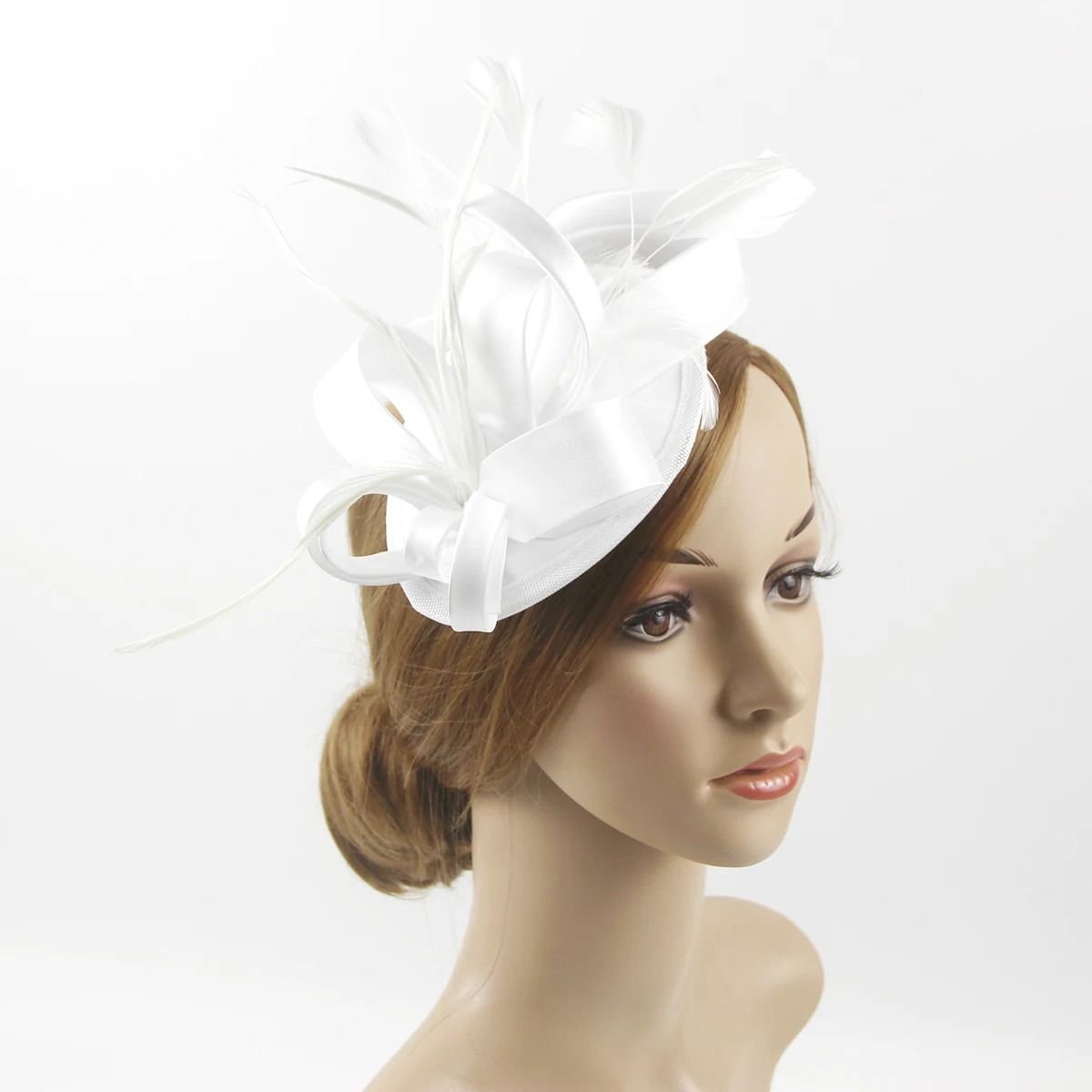 Feather Vine Cocktail Fascinator Hat For Special Occasions 5