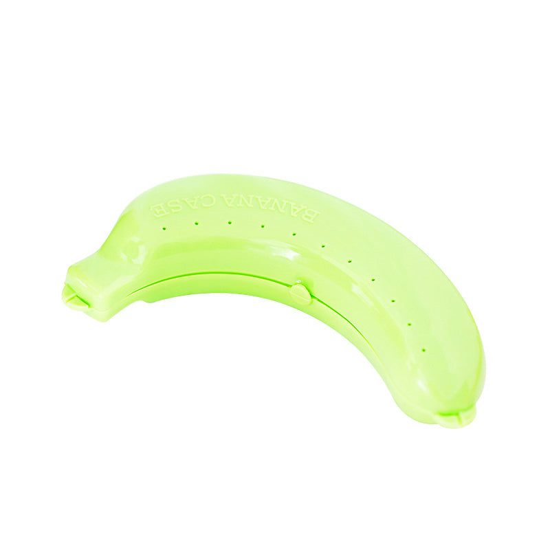 Cute Banana Storage Box for Outdoor Travel, Durable Banana Protector Case for Lunch, Hiking Fruit Container Holder