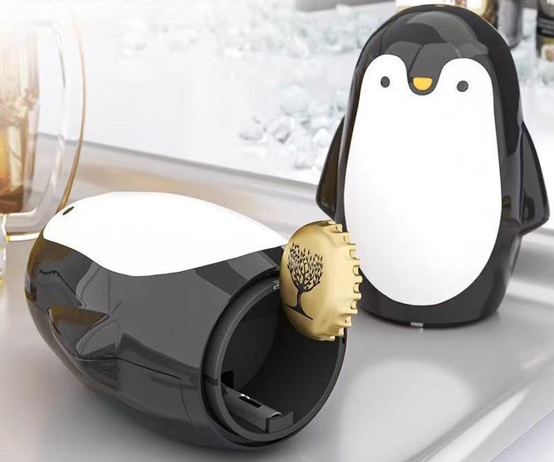 Creative Manual Beer Bottle Opener, Multifunctional Penguin Bottle Opener, Wine Opener Accessories, Bar Gadgets