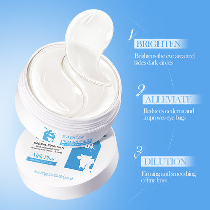 Milk Eyes Skin Care, Anti-aging Eye Cream, Whitening Moisturizing Mask, Sets Anti Dark Circles, Eyes Skin Care Kit