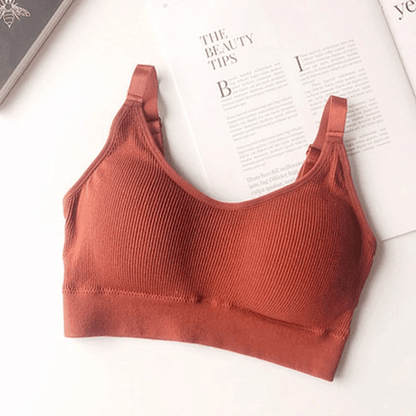 Seamless Cotton WireFree Tube Top Bra 7