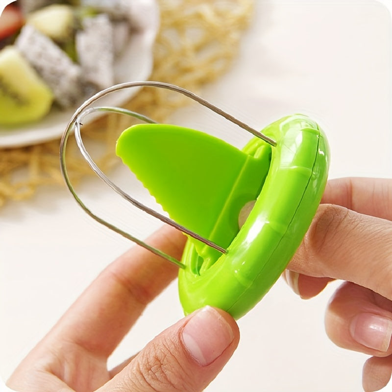 Kitchen Creative Fruit Peeler, Fast Kiwi Cutter Peeler Slicer, Stainless Steel Kitchen Peeling Tools