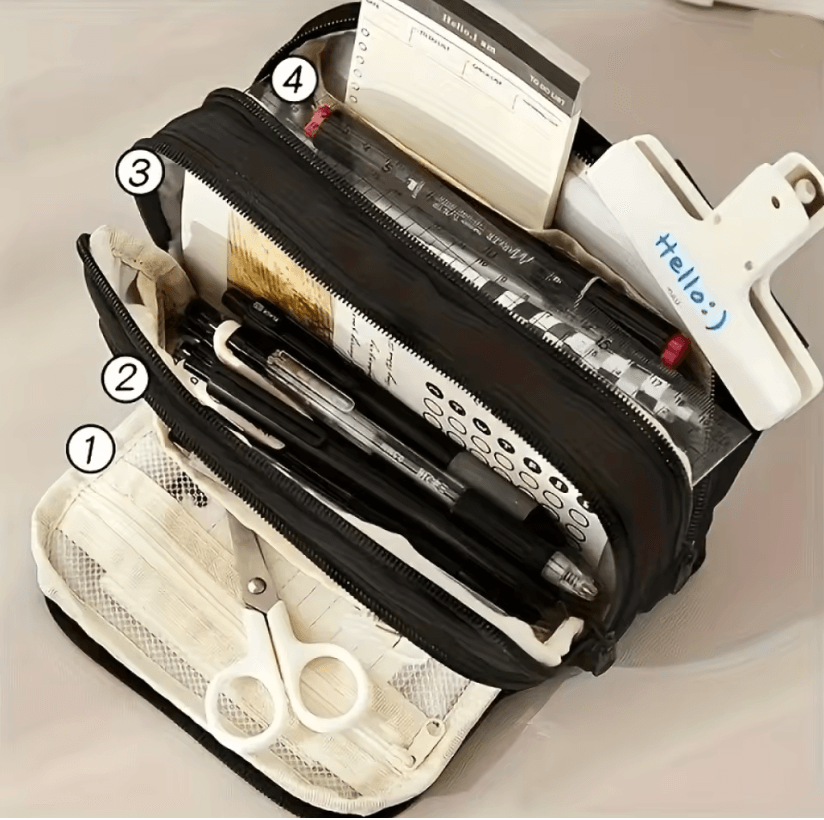 Large Capacity MultiLayer Utility Storage Pouch 1