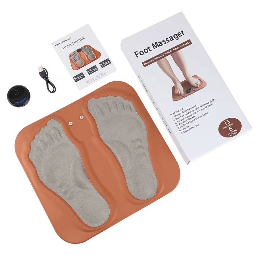 Smart 3D EMS Foot Massage Pad With Remote Control 5