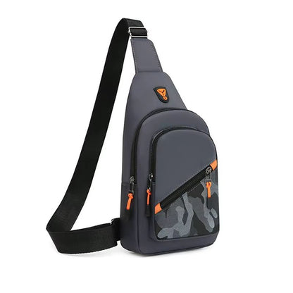 Rilibegan Nylon Men's Chest Bag – Trendy, Lightweight & Water-Resistant Crossbody for Daily & Travel Use
