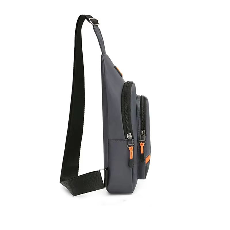 Rilibegan Nylon Mens Chest Bag  Trendy Lightweight  WaterResistant Crossbody For Daily  Travel Use 3