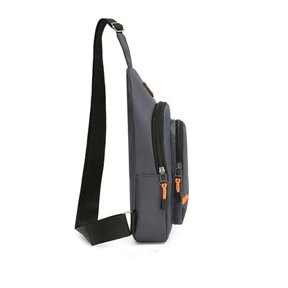 Rilibegan Nylon Mens Chest Bag  Trendy Lightweight  WaterResistant Crossbody For Daily  Travel Use 3