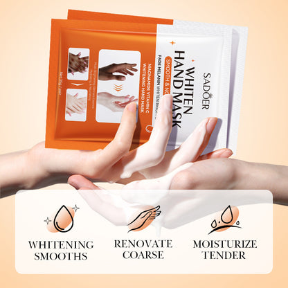 Whitening Foot Mask, Mask Exfoliating Feet Pedicure Exfoliant, Moisturizing Hand Mask Foot Peeling, Hands Feet Skin Care
