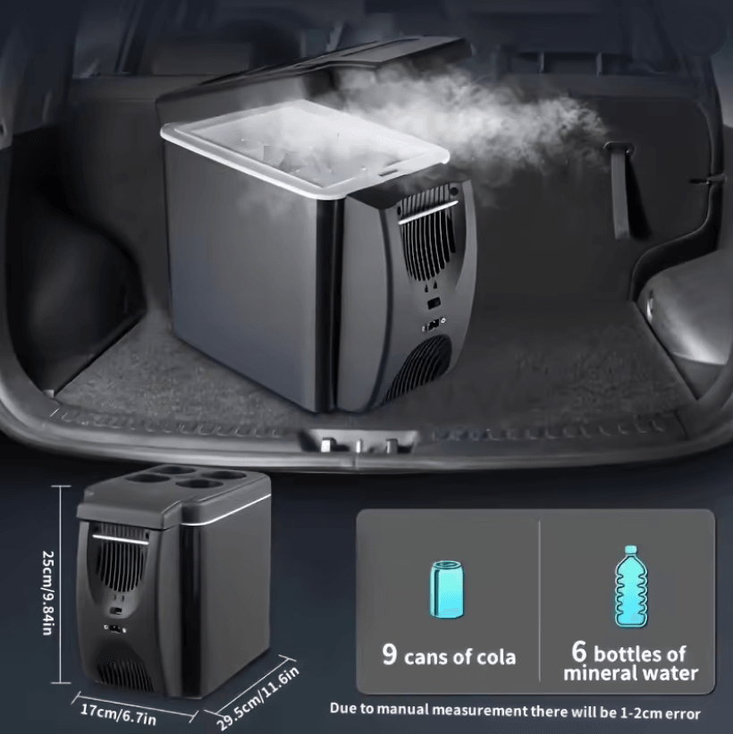 Portable 6L Car Mini Fridge and Warmer