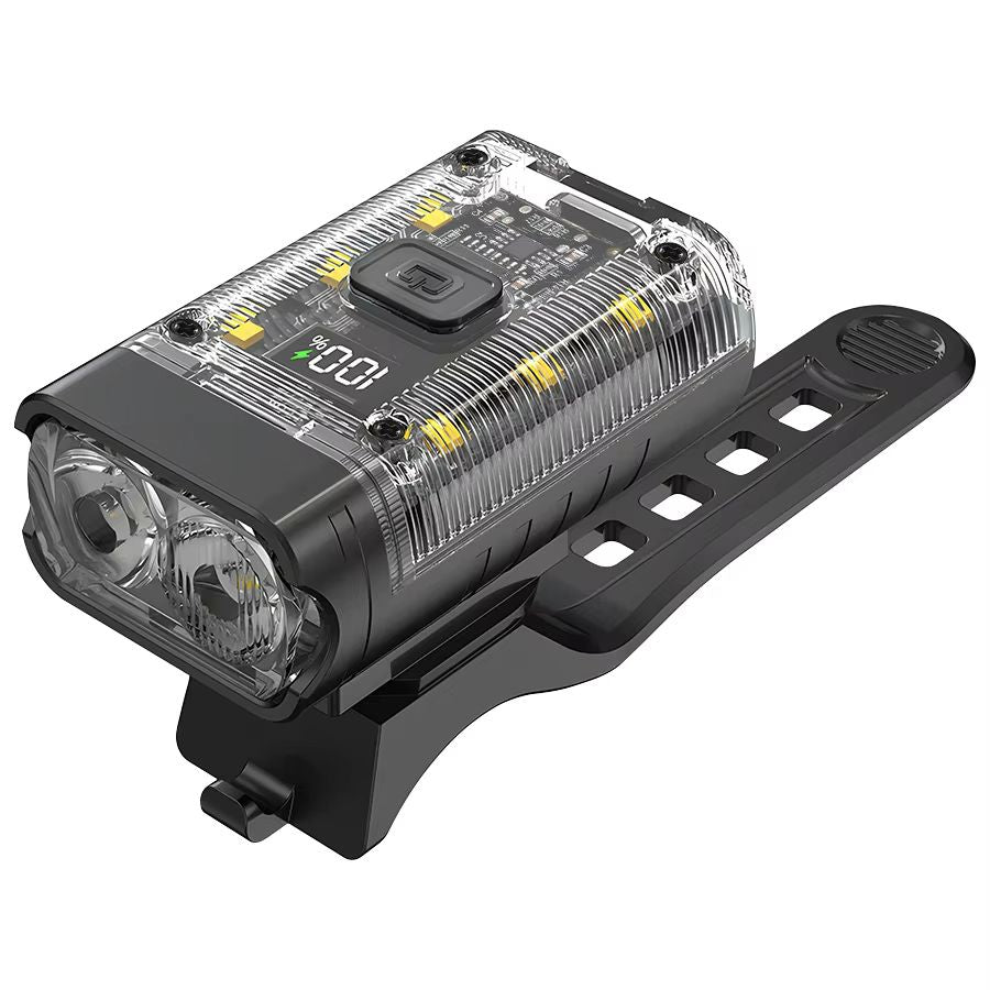 UltraBright T6 LED Rechargeable Bike Headlight  Compact Bright MTB Front Light For Night Riding 7