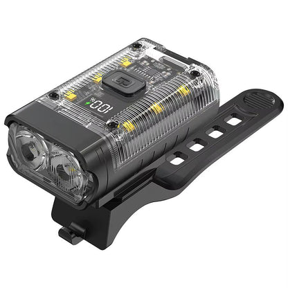 UltraBright T6 LED Rechargeable Bike Headlight  Compact Bright MTB Front Light For Night Riding 7