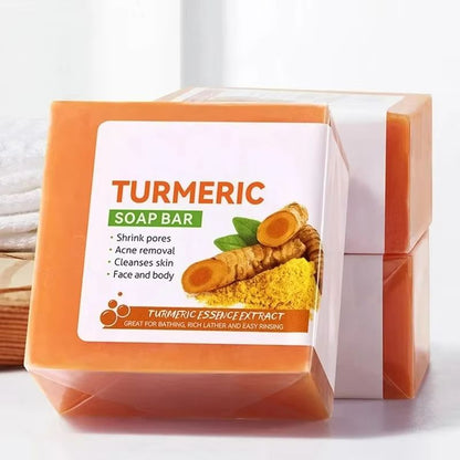 Glow & Renew Turmeric Brightening Soap – For Underarms, Legs & Face
