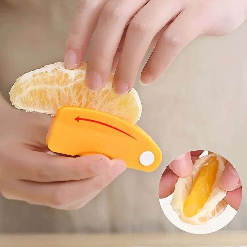 Citrus Opener Orange Peeler Tools Lemon Device, Peeling Knife Juice Helper, Fruit Vegetable Gadget Kitchen Use