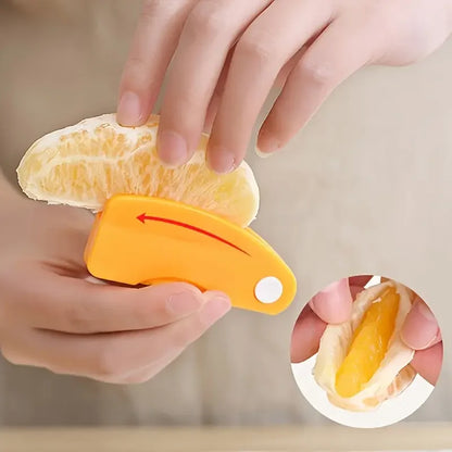 Citrus Opener Orange Peeler Tools Lemon Device, Peeling Knife Juice Helper, Fruit Vegetable Gadget Kitchen Use
