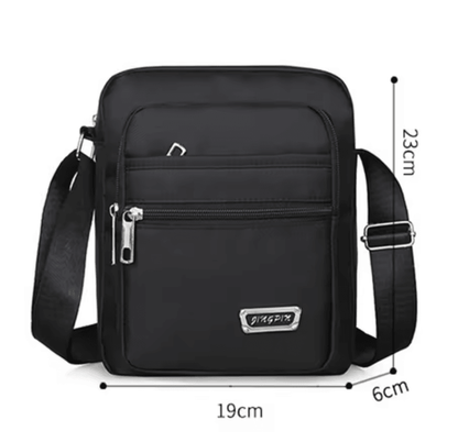Travel Ready Nylon Crossbody Satchel For Men 1