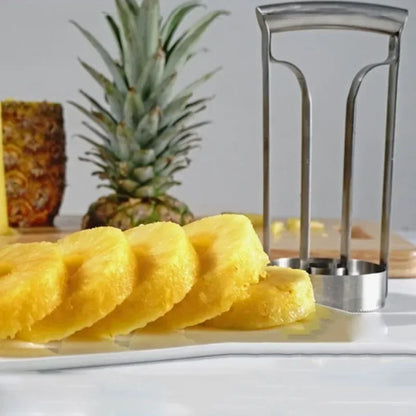 Household Stainless Steel Pineapple Peeler, Fruit Knife Peeler Tool, Kitchen Gadgets for Eye Cutting Pineapple