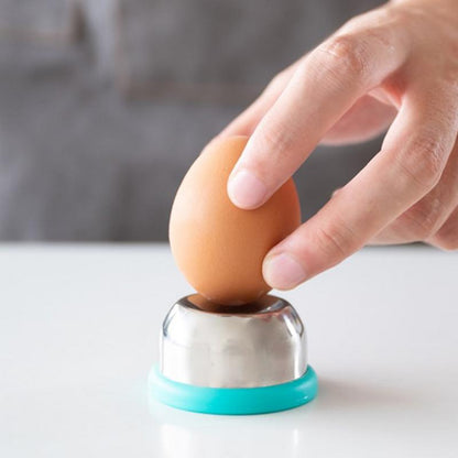 Egg Piercer Stainless Steel Needle Tool, Kitchen Gadgets Hole Puncher, Easily Peel Boiled Eggs, Durable & Safe Design