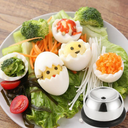 Egg Piercer Stainless Steel Needle Tool, Kitchen Gadgets Hole Puncher, Easily Peel Boiled Eggs, Durable & Safe Design