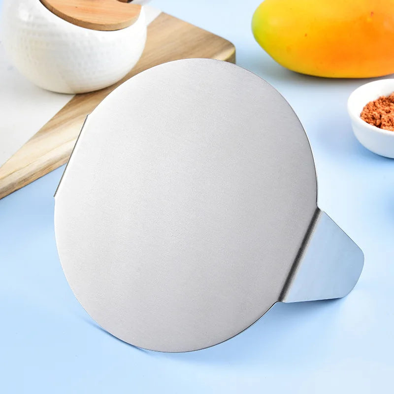 Stainless Steel Smash Burger Press Round Shape, Hamburger Meat Mold for Deli Use, Kitchen Beef Masher Plate Tool
