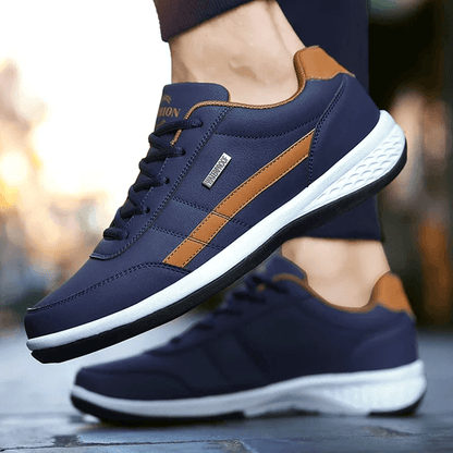 Everyday Waterproof Leather Sneakers For Men 2