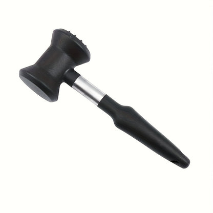 Double Sided Tender Meat Hammer, Loose Meat Mallet with Anti Slip Handle, Kitchen Tenderizer Tool for Meat Loosening