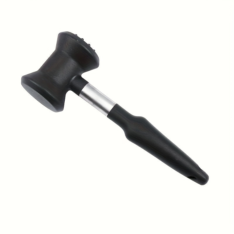 Double Sided Tender Meat Hammer, Loose Meat Mallet with Anti Slip Handle, Kitchen Tenderizer Tool for Meat Loosening