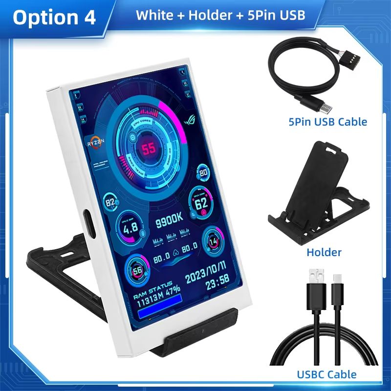 35 USB Mini Secondary Display For RealTime PC Hardware Monitoring  AIDA64 Ready 9