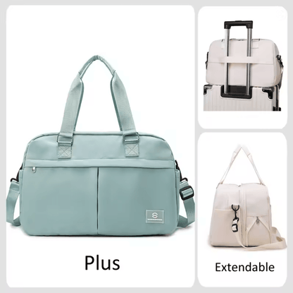 Expandable Travel Duffle Bag With Carry On Flexibility 11