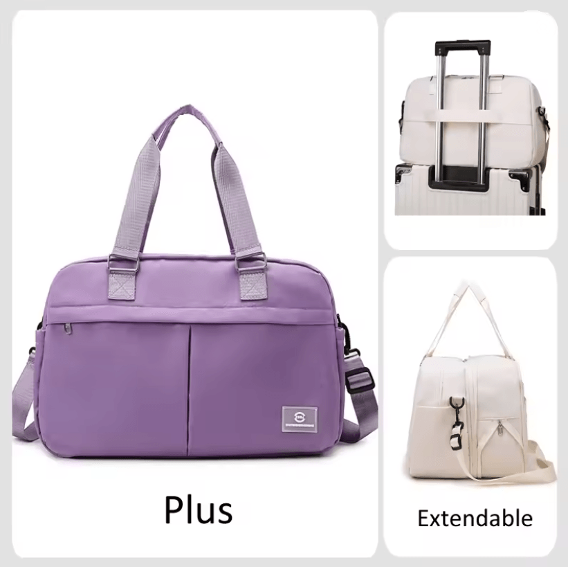 Expandable Travel Duffle Bag With Carry On Flexibility 12