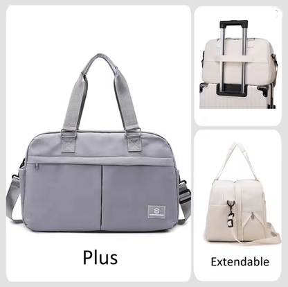 Expandable Travel Duffle Bag With Carry On Flexibility 13