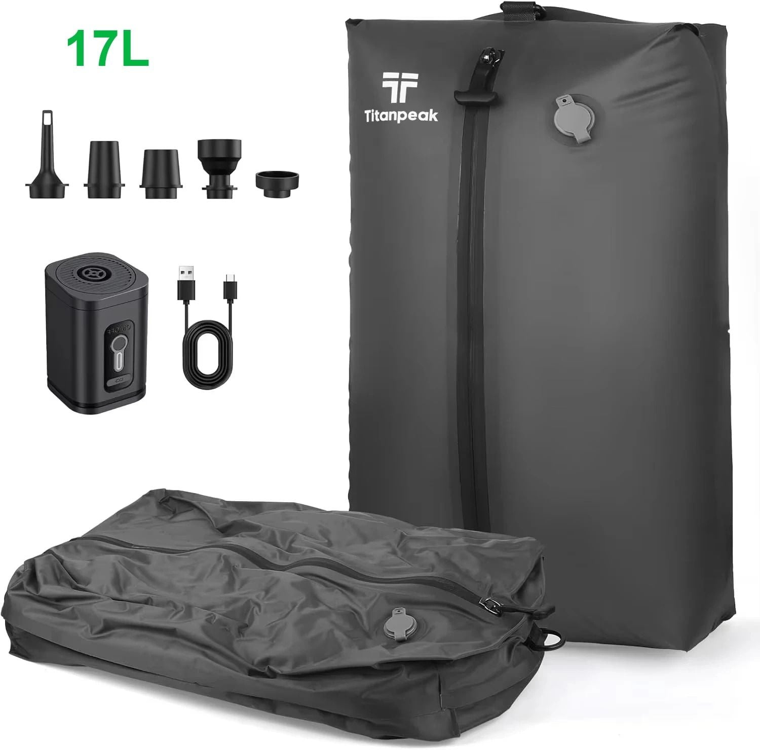 Travel Vacuum Compression Bag With Reusable Air Pump And Folding Storage Design 8