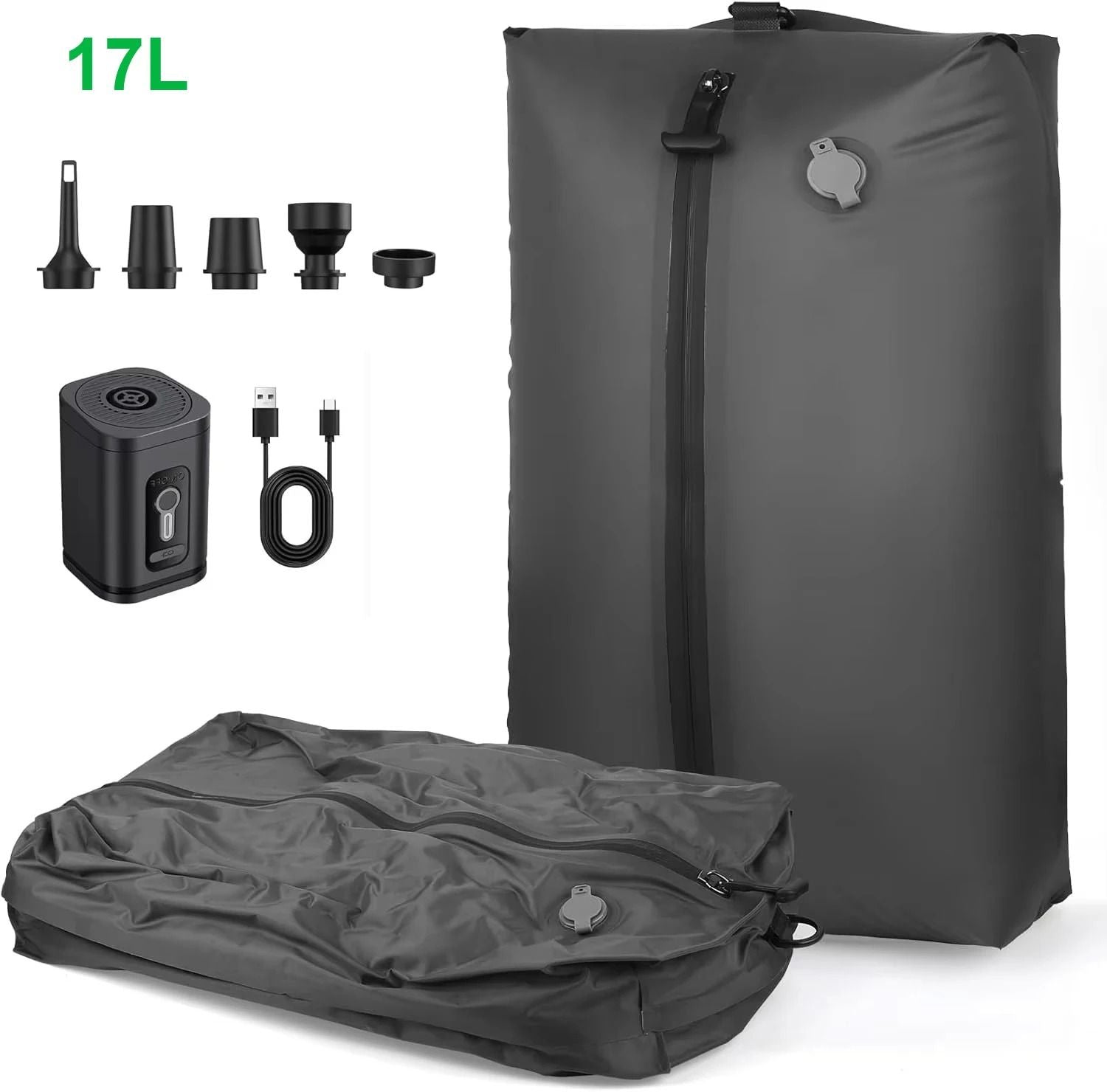 Travel Vacuum Compression Bag With Reusable Air Pump And Folding Storage Design 14