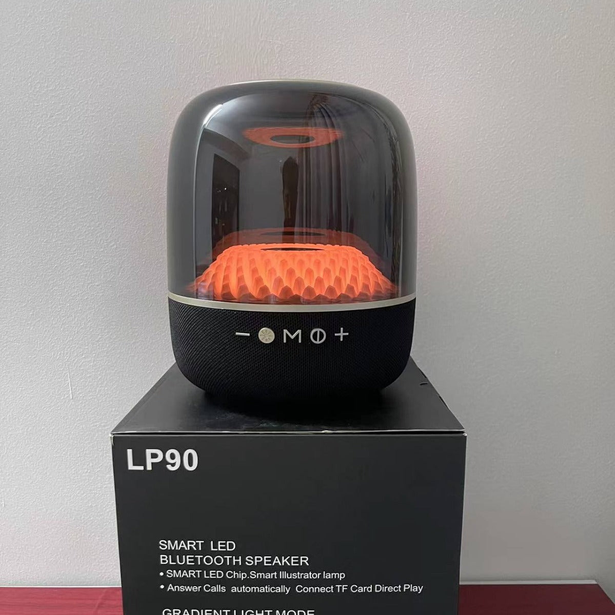 LP90 Crystal Pro Bluetooth Speaker 4th Gen, Harman-like Bass, Portable Wireless Speaker with FM Radio, TF Card Support