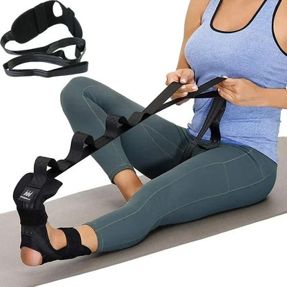 Yoga Leg Stretching Band for Flexibility Training and Rehabilitation