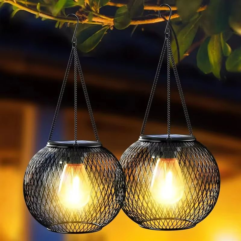 WarmGlow Ortiny Solar Lantern  Decorative Hanging Waterproof Outdoor Light 5