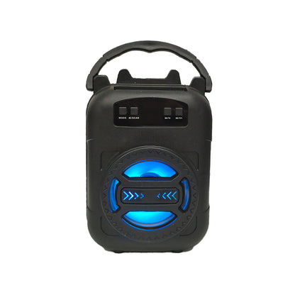 Portable Wireless Sound Box Subwoofers, New Bluetooth Speaker LED Light, Home Outdoor Square Dancing Speaker