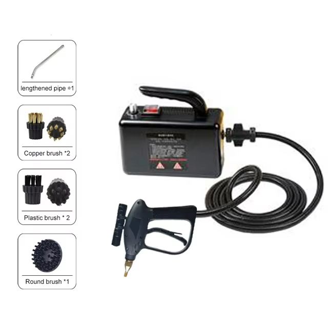 High Temperature Portable Steam Cleaner For Home Kitchen Car  More 10