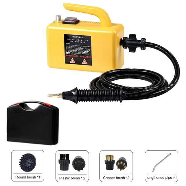 High Temperature Portable Steam Cleaner For Home Kitchen Car  More 11