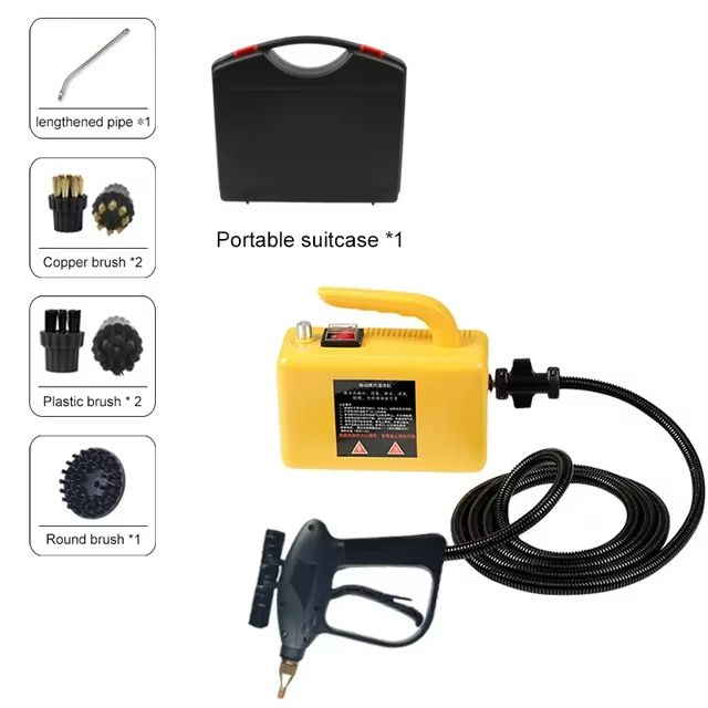High Temperature Portable Steam Cleaner For Home Kitchen Car  More 12