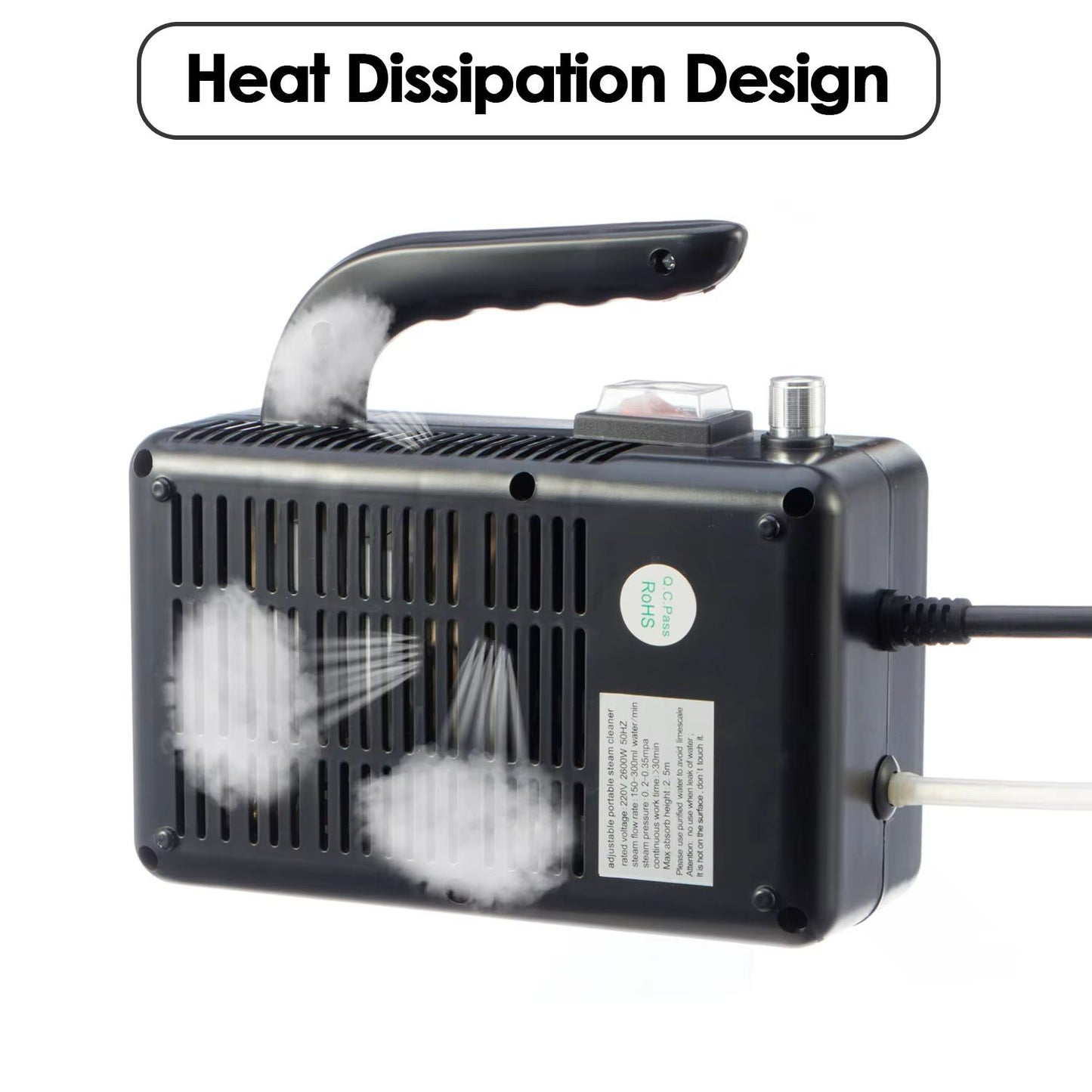 High Temperature Portable Steam Cleaner For Home Kitchen Car  More 2