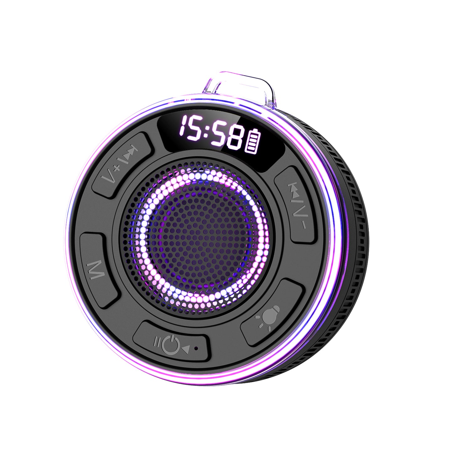 Wireless Speaker IPX7 Waterproof, 1100mAh Battery, Newest Portable Speaker with Built-in Mic, Loud Sound