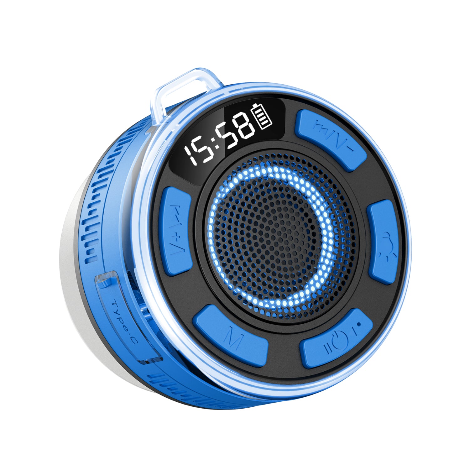 Wireless Speaker IPX7 Waterproof, 1100mAh Battery, Newest Portable Speaker with Built-in Mic, Loud Sound