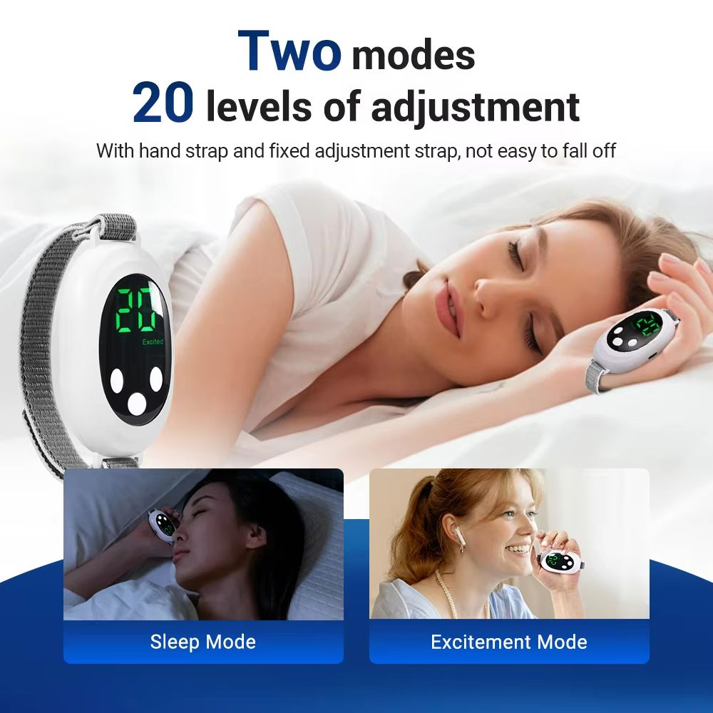 NeuroEase Sleep Aid Device  Two Mode 20 Intensity Anxiety Relief And Insomnia Support 4