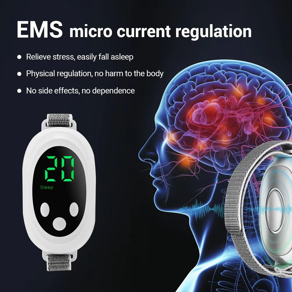 NeuroEase Sleep Aid Device  Two Mode 20 Intensity Anxiety Relief And Insomnia Support 5